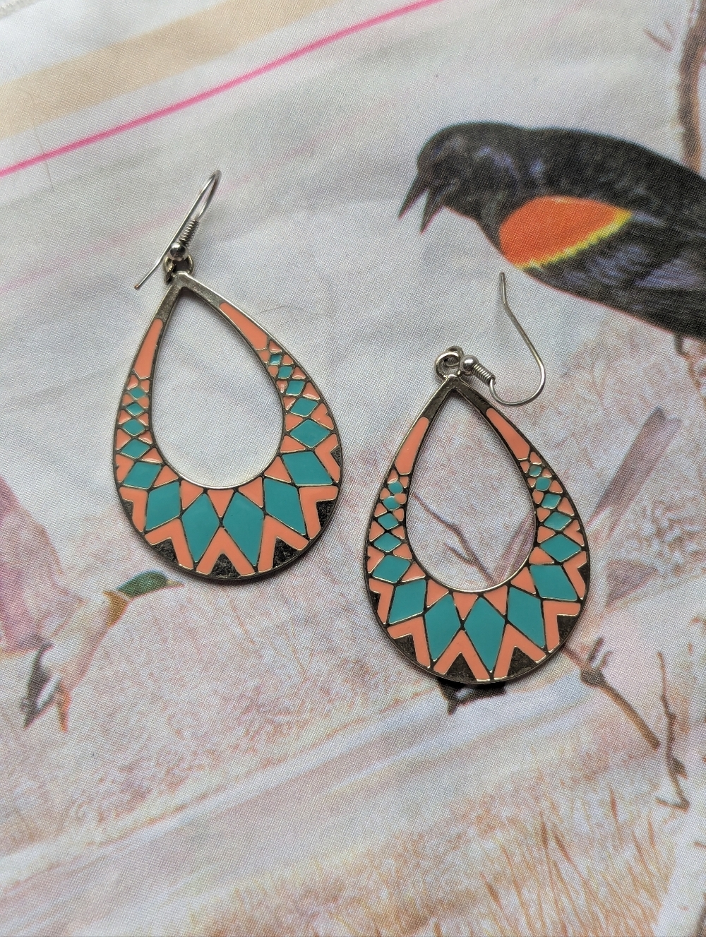 Colorful Statement Earrings